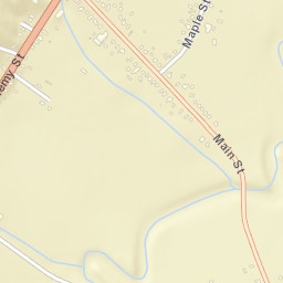 Wyoming New York Street Map