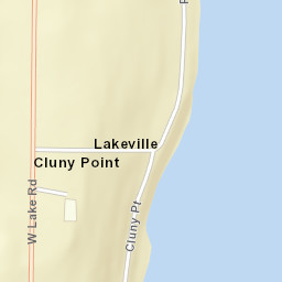 Cluny Point New York Street Map