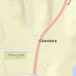 Cheshire New York Street Map