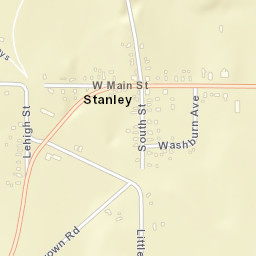 Stanley New York Street Map