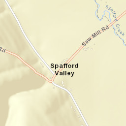 Spafford Valley New York Street Map