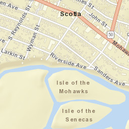 Scotia New York Street Map
