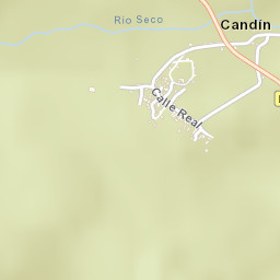 Candín Street Map