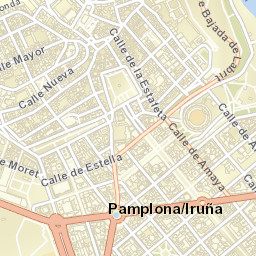 Segundo Ensanche Street Map