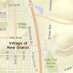 547 1st Street, New Glarus, WI 53574, USA Street Map