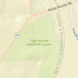 Apulia Station New York Street Map