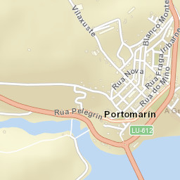Portomarín Street Map
