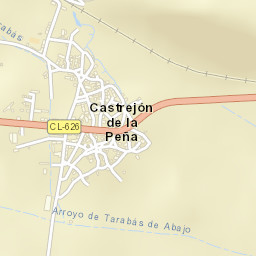 Castrejón de la Peña Street Map