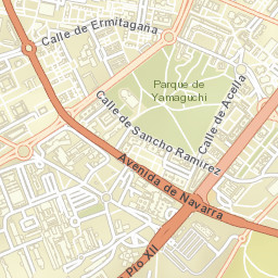 Ermitagaña Street Map