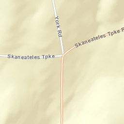 West Brookfield New York Street Map