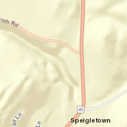 Speigletown New York Street Map