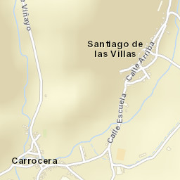 Carrocera Street Map