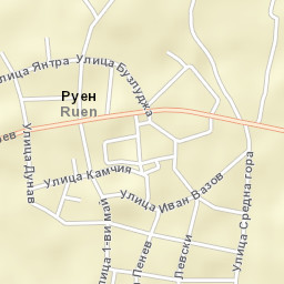 Ruen Street Map
