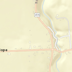 New Hope New York Street Map