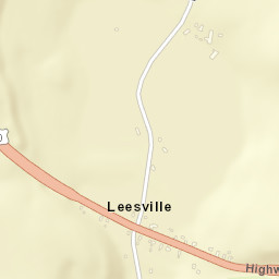 Leesville New York Street Map