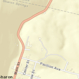 Sharon Springs New York Street Map