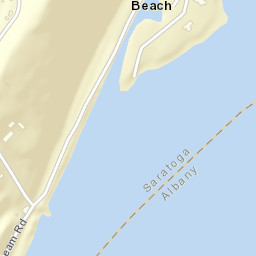 Halfmoon Beach New York Street Map