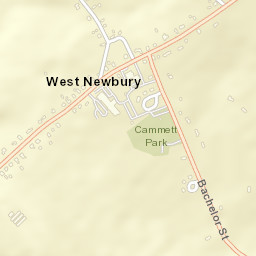 West Newbury Street Map