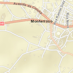 Monterroso Street Map