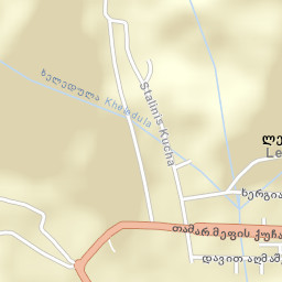 Lent’ekhi Street Map