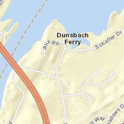 Dunsbach Ferry New York Street Map