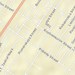 Kemin Street Map