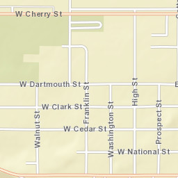154-198 West Main Street, Vermillion, SD  Street Map