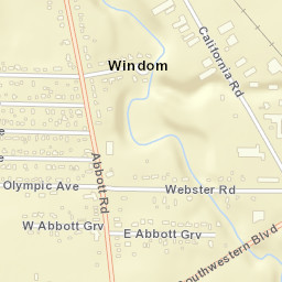 Windom New York Street Map