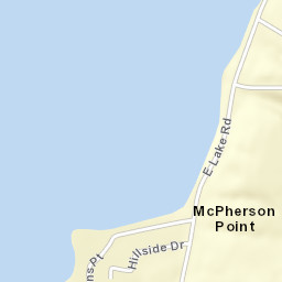 McPherson Point New York Street Map