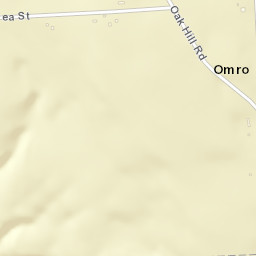 Omro New York Street Map