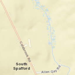 South Spafford New York Street Map