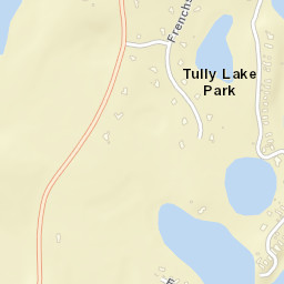 Tully Lake Park New York Street Map