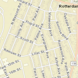 Rotterdam New York Street Map