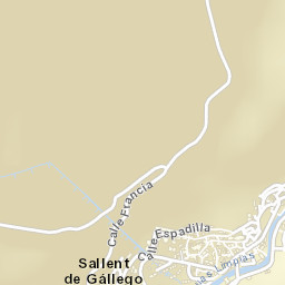 Sallent de Gállego Street Map