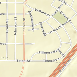 362 Lincoln St, American Falls, ID 83211 Street Map