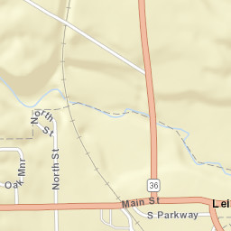 Leicester New York Street Map