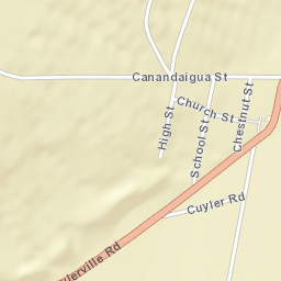 Cuylerville New York Street Map