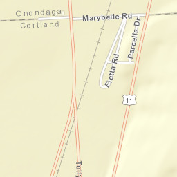 Cummings Crossing New York Street Map