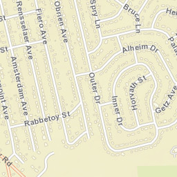 Coldbrook New York Street Map