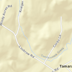 Tamarack New York Street Map
