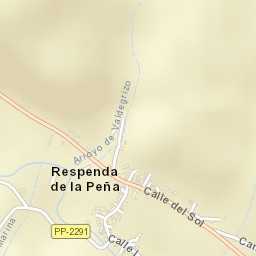 Respenda de la Peña Street Map