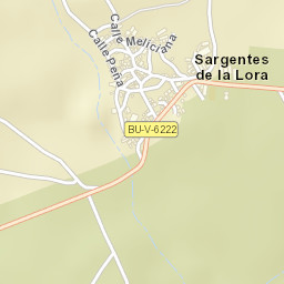 Sargentes de la Lora Street Map
