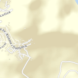 Lastovo Street Map