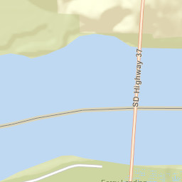 Standing Bear Memorial Bridge, Missouri National Recreation R Street Map