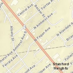 Stanford Heights New York Street Map