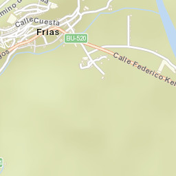 Frías Street Map