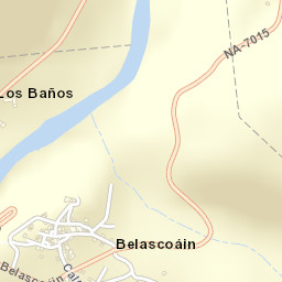 Belascoáin Street Map