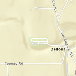 Bellona New York Street Map