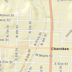 531 W Main St, Cherokee, IA 51012 Street Map