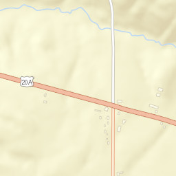 Orangeville Center New York Street Map